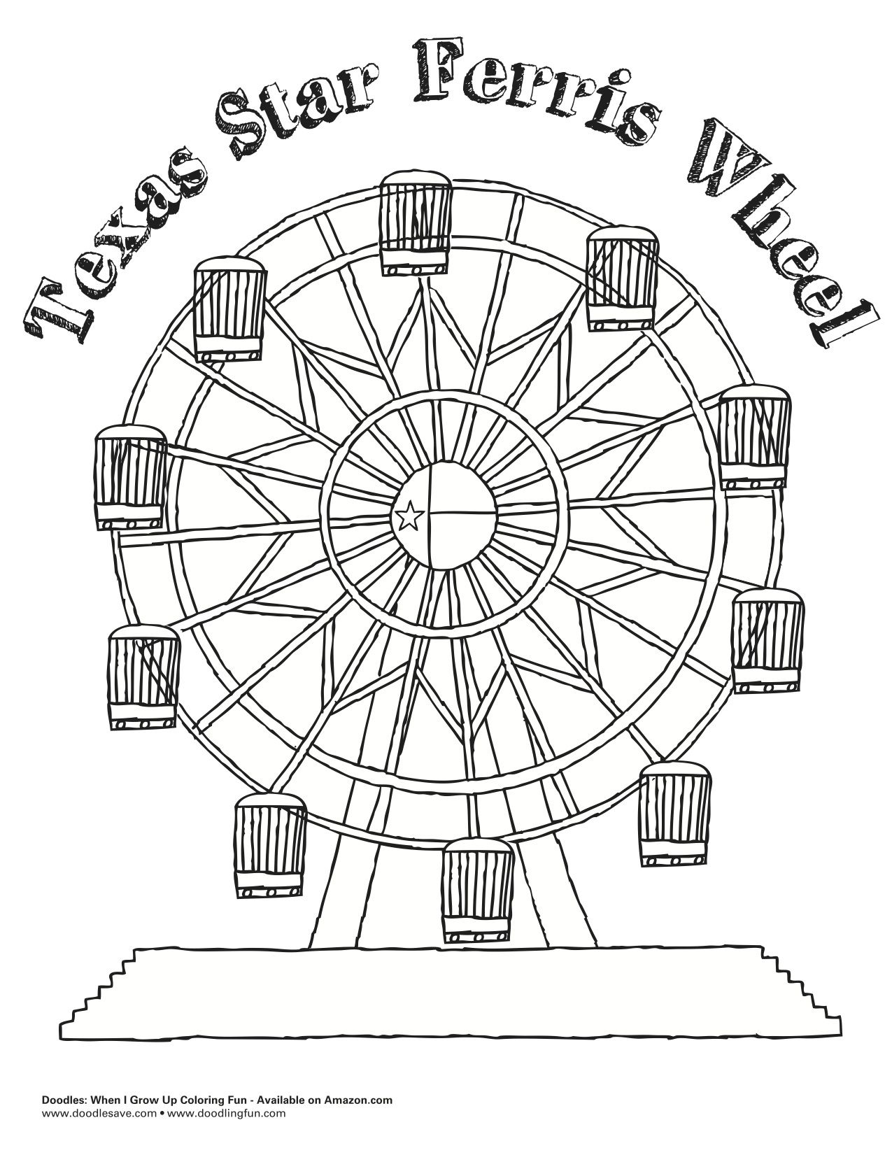 1275x1651 The Texas Star Ferris Wheel The Largest In North America