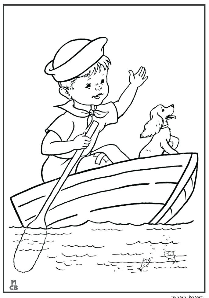 685x975 Boat Coloring Boat Coloring Pages Boat Safety Coloring Book Boat