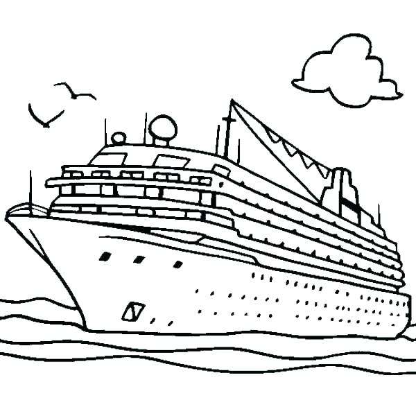 600x600 Speed Boat Coloring Pages Boat Coloring Pages Seaside Coloring