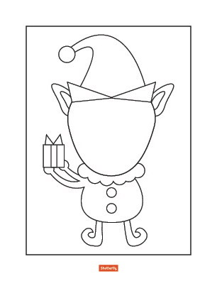 306x396 35 Christmas Coloring Pages For Kids Shutterfly