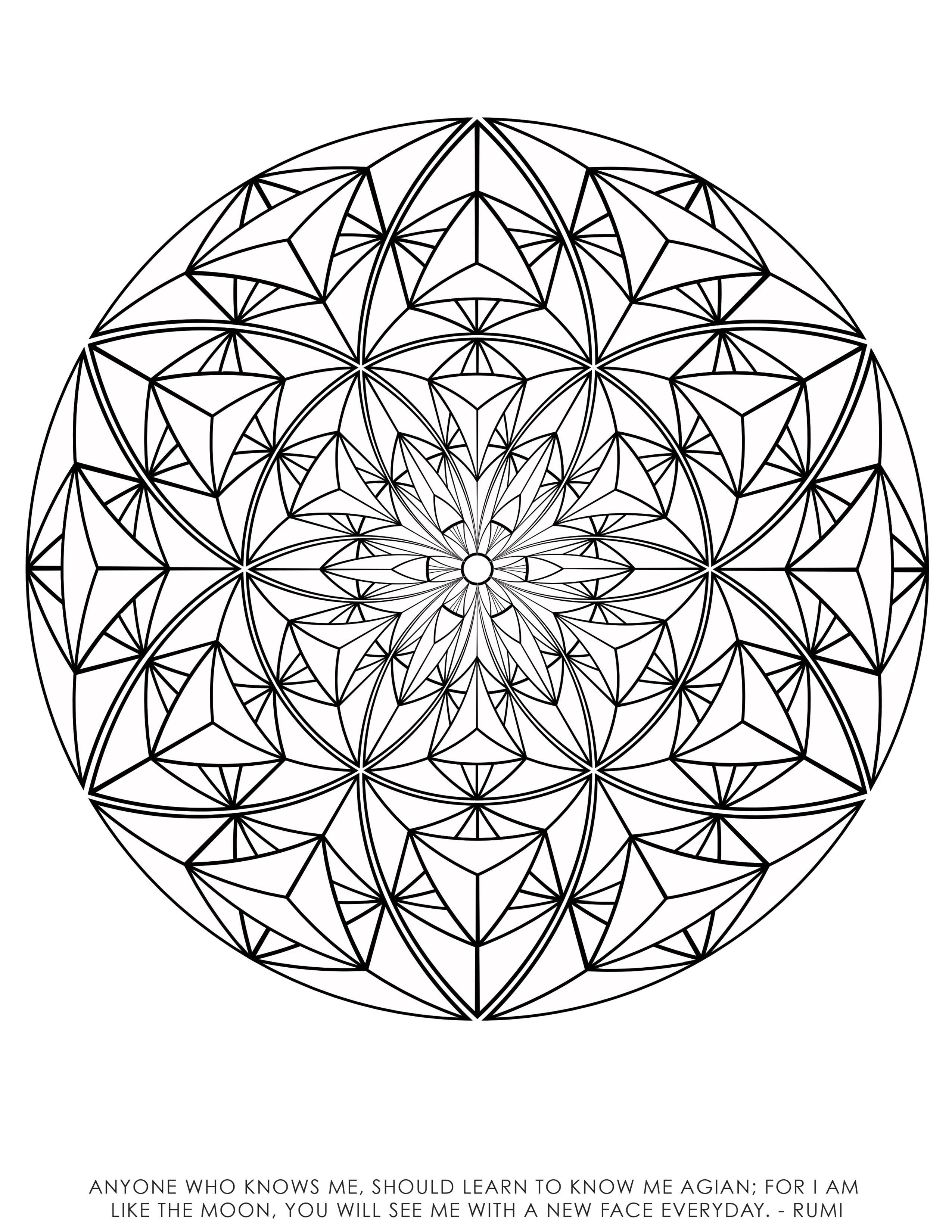 2550x3300 Sacred Geometry Coloring Pages Coloring Home Coloring Pages