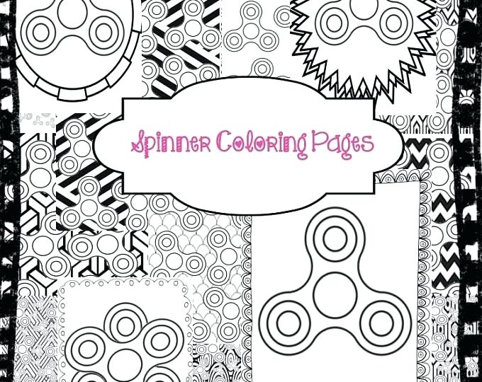 680x540 Fidget Spinner Coloring Pages Or Fidget Spinner Coloring Page
