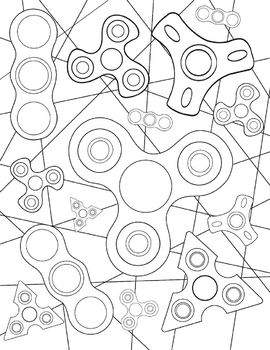 270x350 Coloring Page Bundle Growth Mindset And Fidget Spinners! By Art