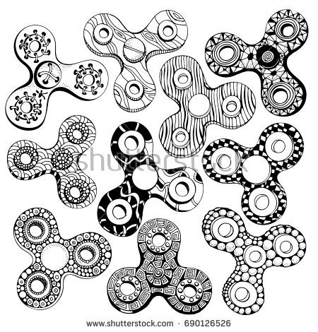 450x470 Fidget Spinner Coloring Page Best Of Fid Spinners