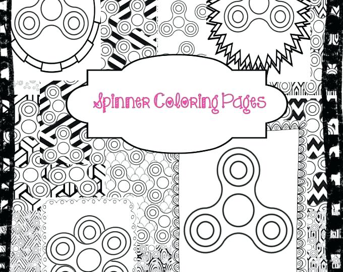 680x540 Fidget Spinner Coloring Pages Packed With How To Draw Fidget