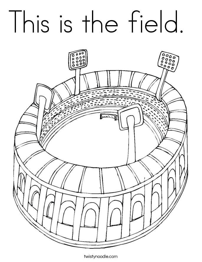 685x886 This Is The Field Coloring Page