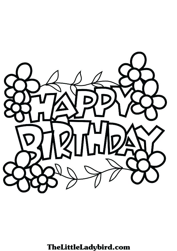 618x874 Fiesta Coloring Pages Free Printable Hello Kitty Happy Birthday