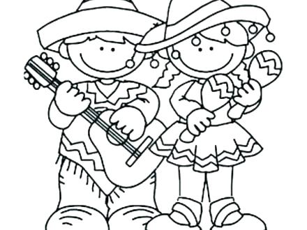 440x330 Fiesta Coloring Pages Pinata Coloring Page Fiesta Coloring Pages