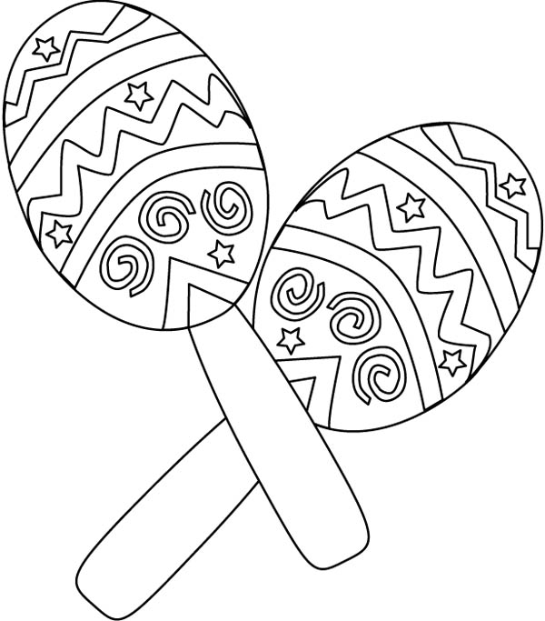 600x683 Fiesta Coloring Pages Breathtaking Mexican Coloring Pages 75