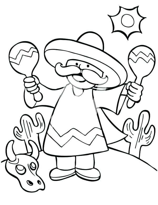 600x777 Fiesta Coloring Pages Bellabarewear.us