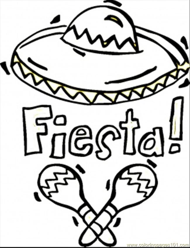 650x846 Fiesta Coloring Sheets Coloring Pages Fiesta (Countries Gt Mexico