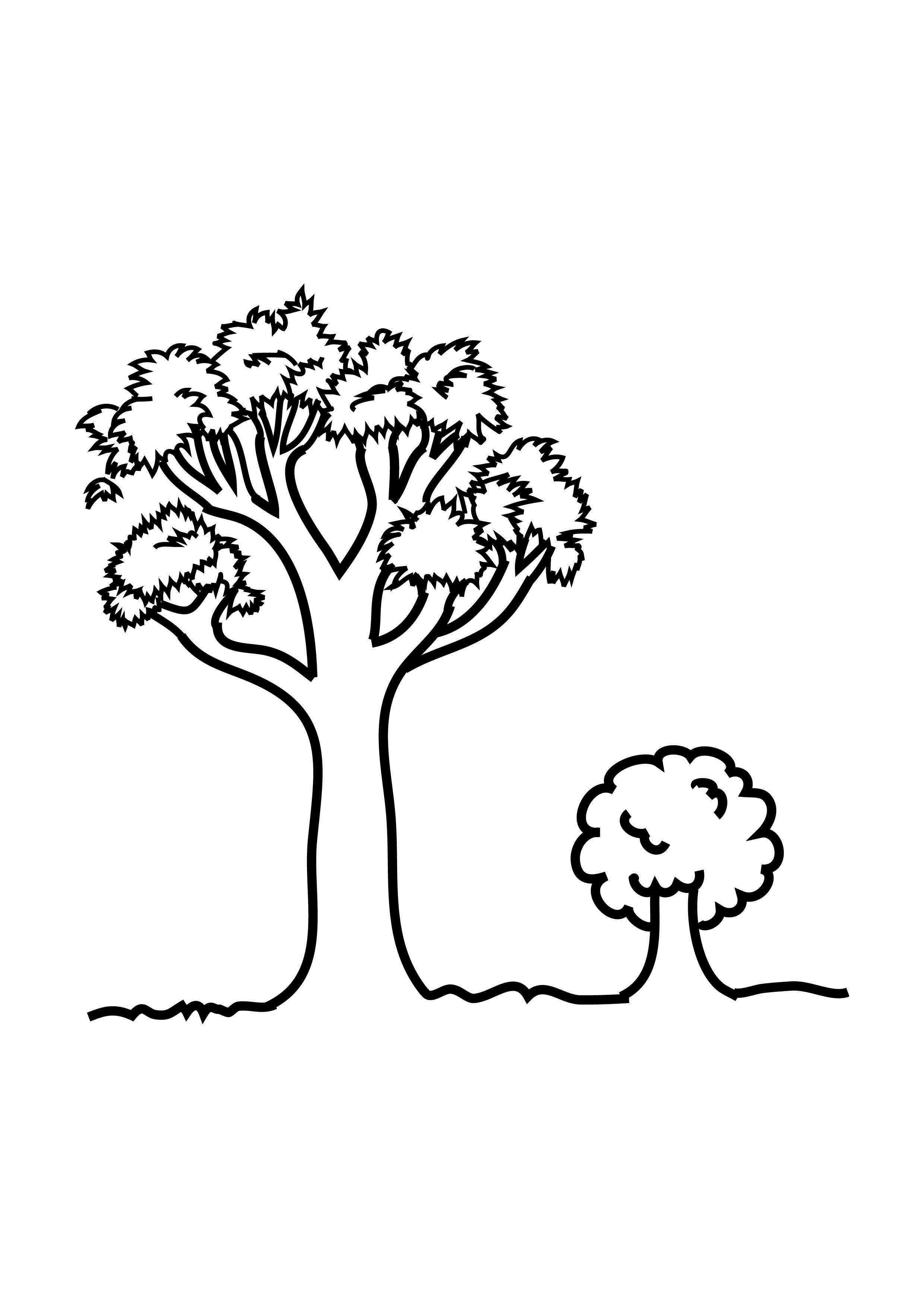 2480x3508 Ultimate Printable Pictures Of Trees Tree Coloring Pages For Kids