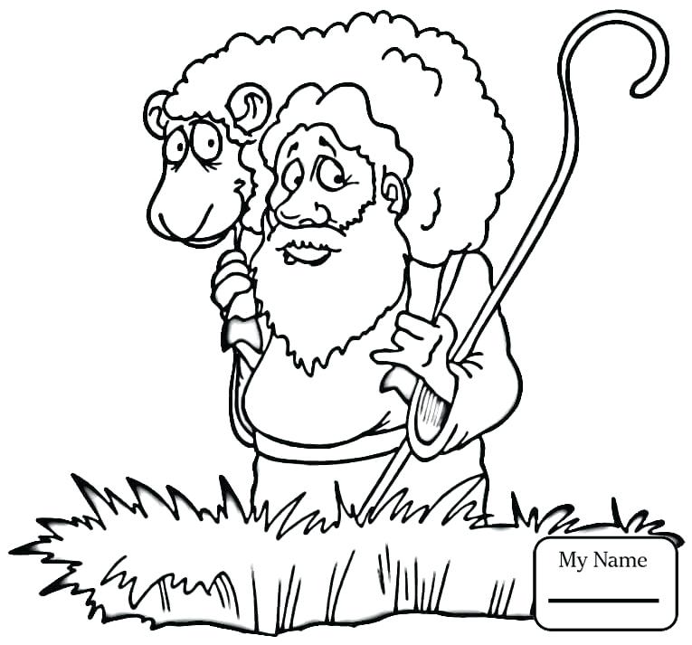 765x713 Unmerciful Servant Coloring Page