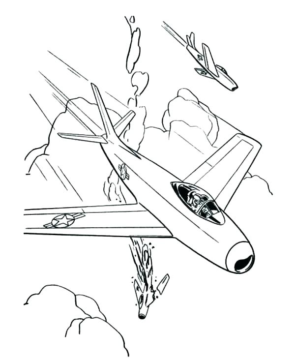600x734 Fighter Jet Coloring Page Fighter Jet Coloring Page Airplane