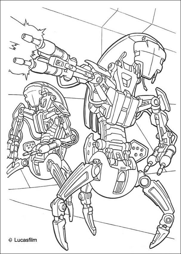 607x850 Star Wars Coloring Pages