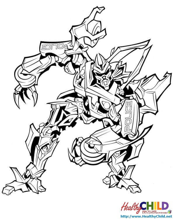 600x750 Transformers Coloring Pages