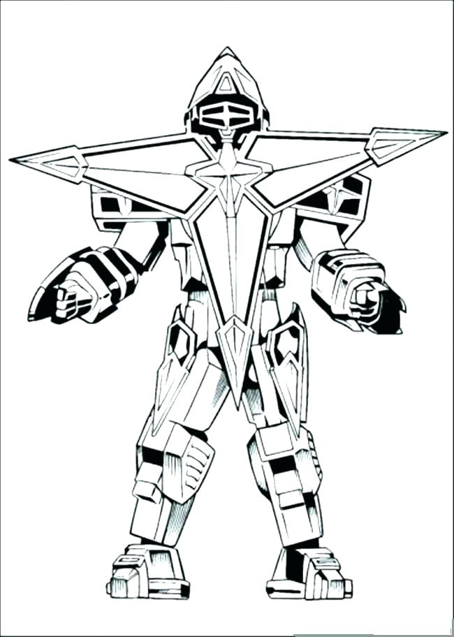 650x912 Robot Coloring Pages