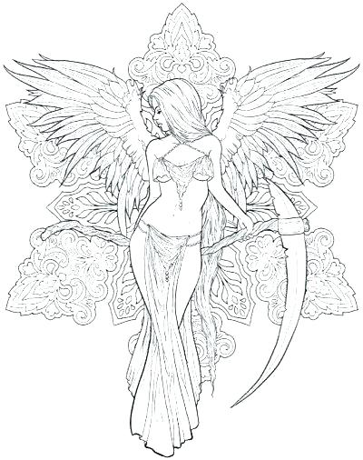 400x506 Final Fantasy Coloring Pages Fantasy Coloring Pictures Adult