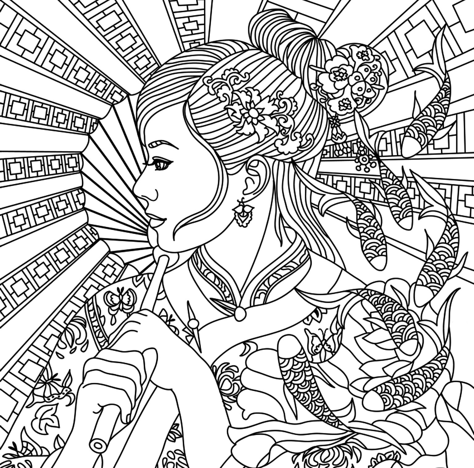 1536x1518 Final Fantasy 7 Coloring Pages To Print Coloring For Kids 2018