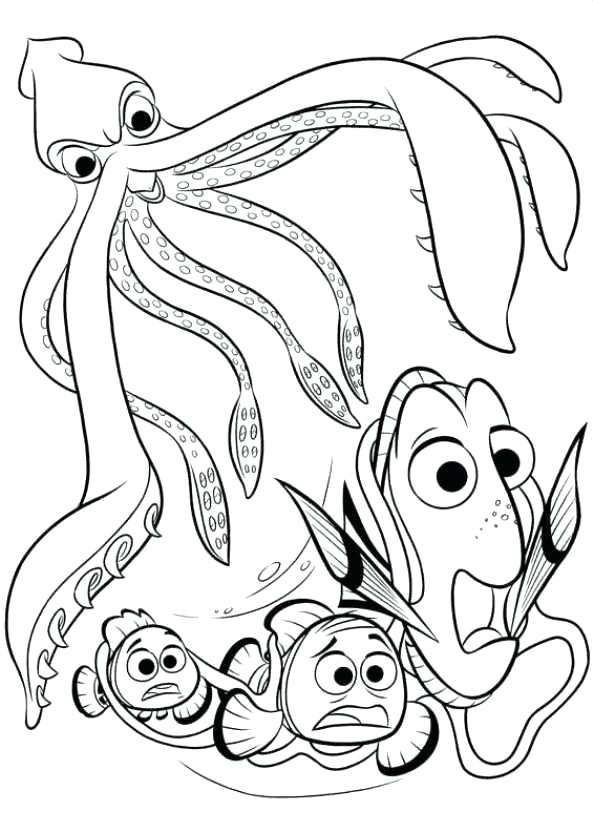 593x832 Finding Dory Coloring Book Also Finding Dory Coloring Pages Heidi