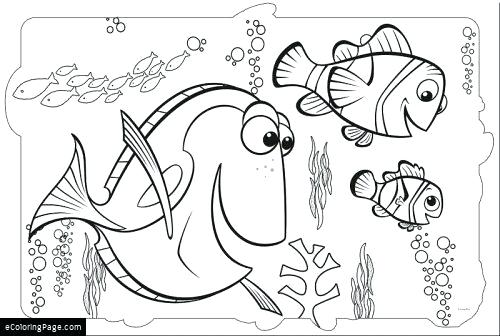500x336 Coloring Finding Nemo Coloring Sheets 7 Pages Printable Of Free