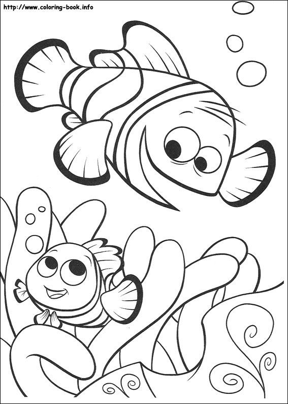 Finding Dory Printable Coloring Pages