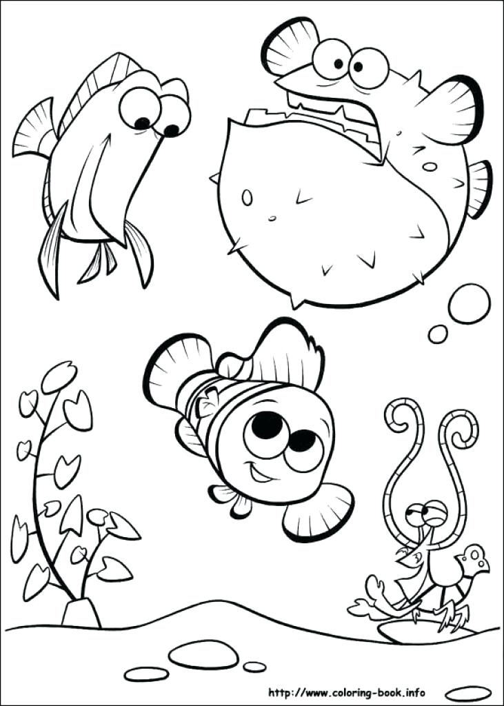731x1024 Finding Nemo Color Pages Coloring Pages Printable Finding Nemo