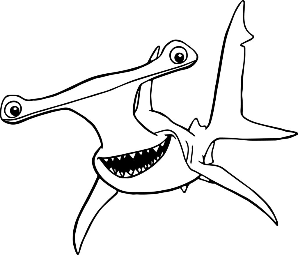 1024x876 Finding Dory Characters Coloring Pages