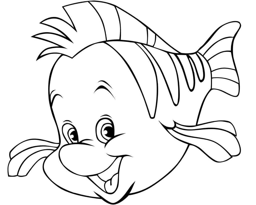 1024x819 Nemo Coloring Pictures To Print Fish Pages