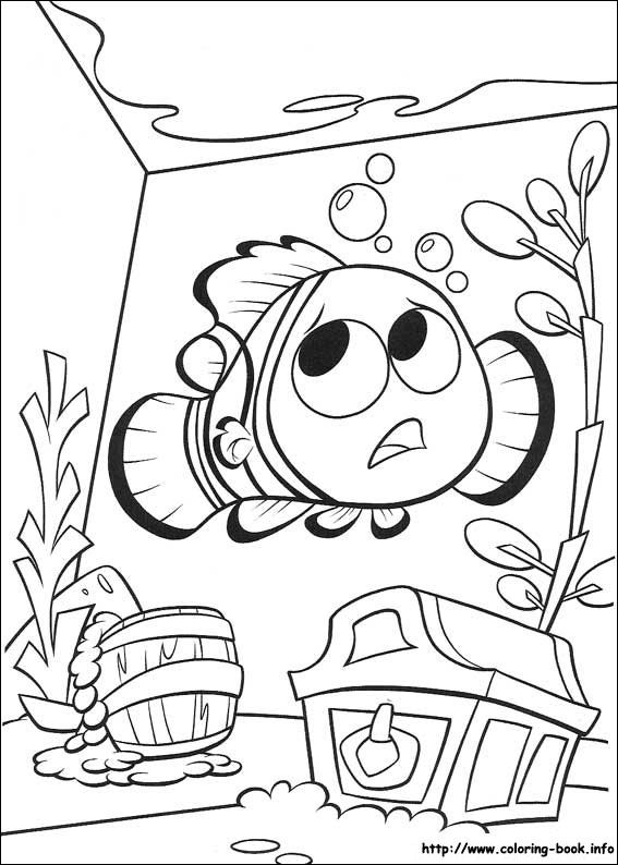 567x794 Finding Nemo Drawing Pages