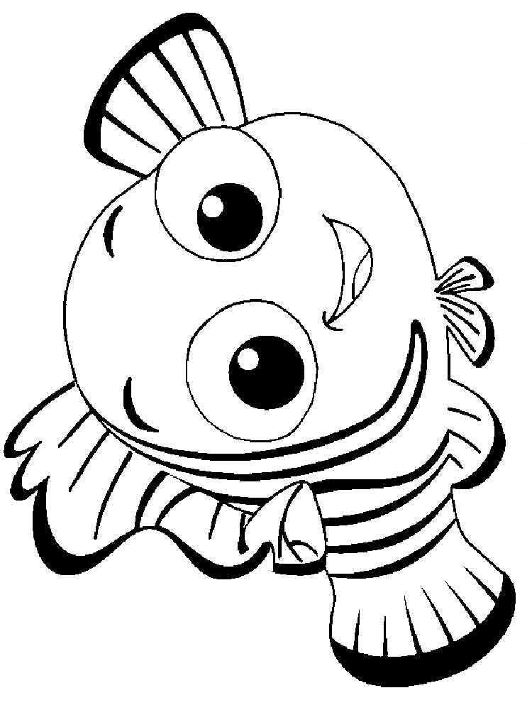 750x1000 Finding Nemo Coloring Pages For Kids. Free Printable Finding Nemo