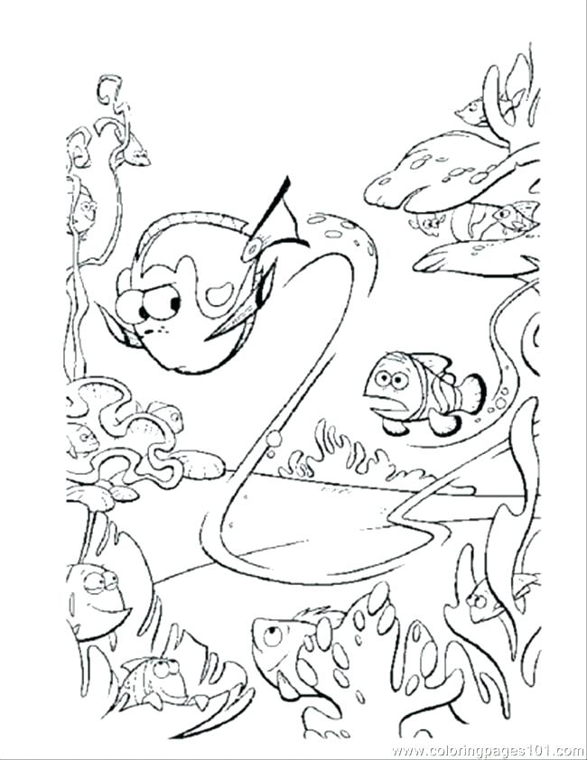 650x842 Dory Finding Nemo Coloring Pages Coloring Pages For Kids Finding
