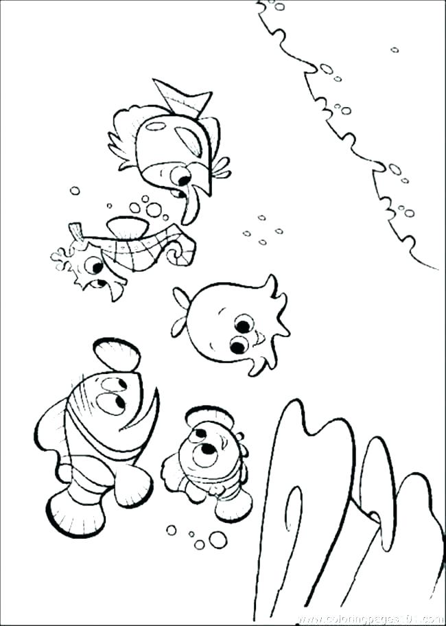 650x912 Finding Nemo Coloring Pages Finding Coloring Pages Finding Nemo