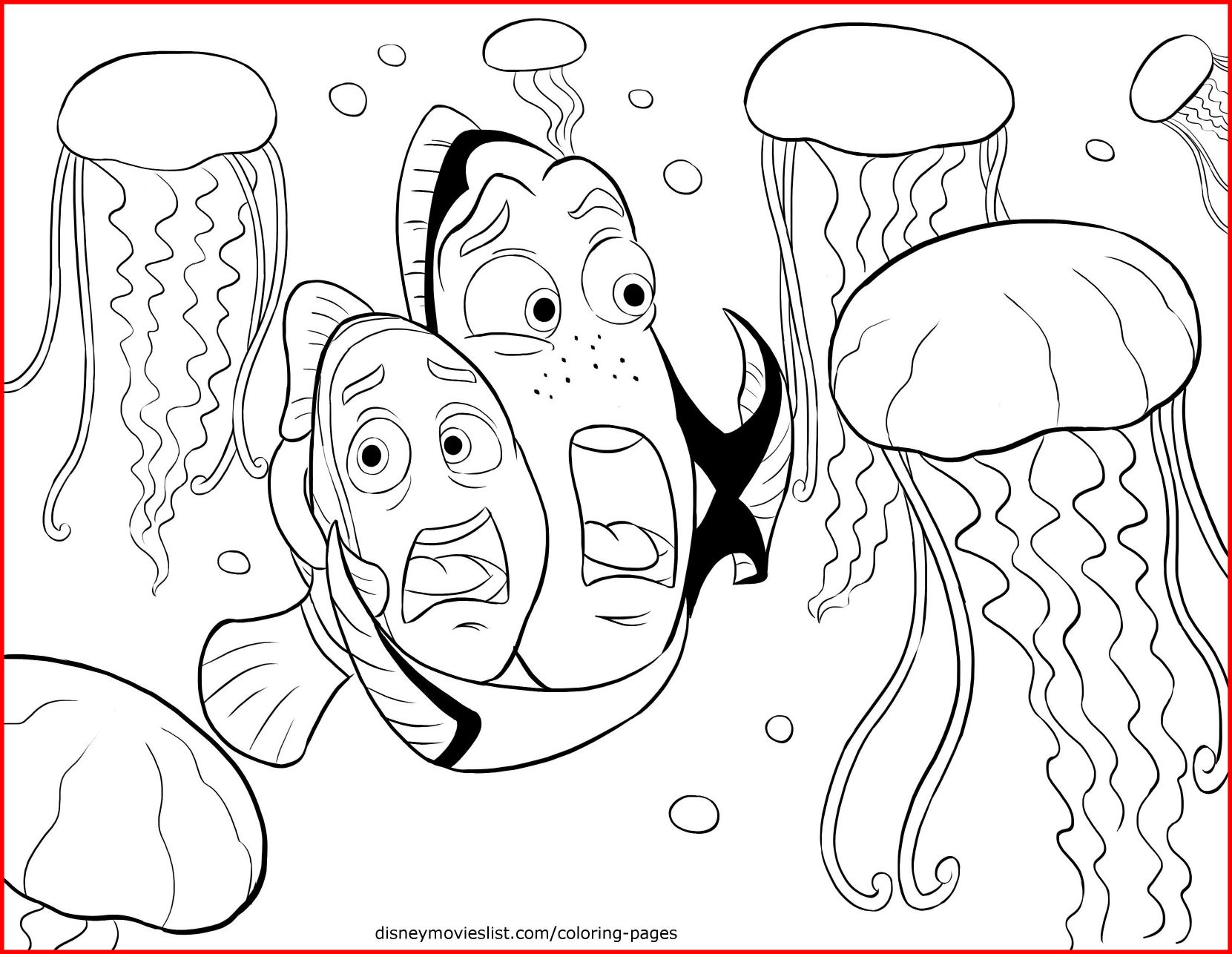 1661x1286 Astonishing Finding Nemo Turtle Coloring Collection Crush