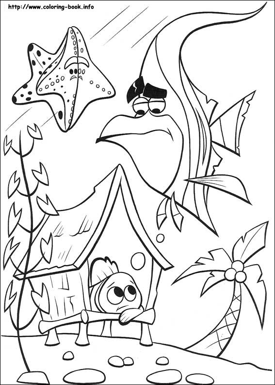 567x794 Coloring Sheet Crush The Turtle In Nemo