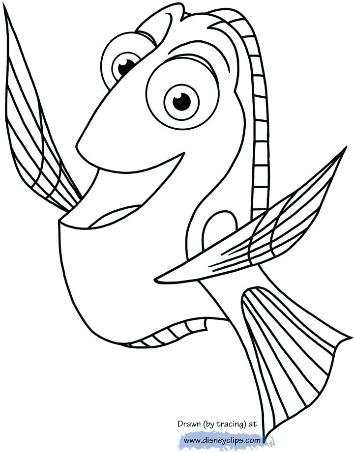 720x920 Finding Nemo Coloring Page Finesse.site