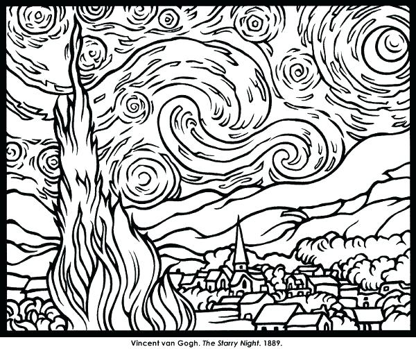 600x503 Fine Art Coloring Pages Fine Art Coloring Books 2 Flowing
