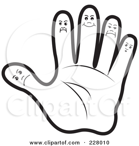 450x470 Finger Coloring Pages 2329156