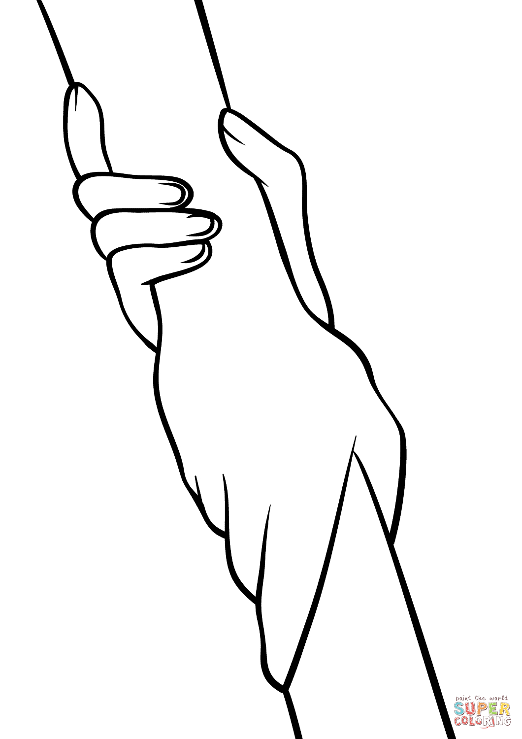 1060x1500 Hand Coloring Page Printable Coloring Pages