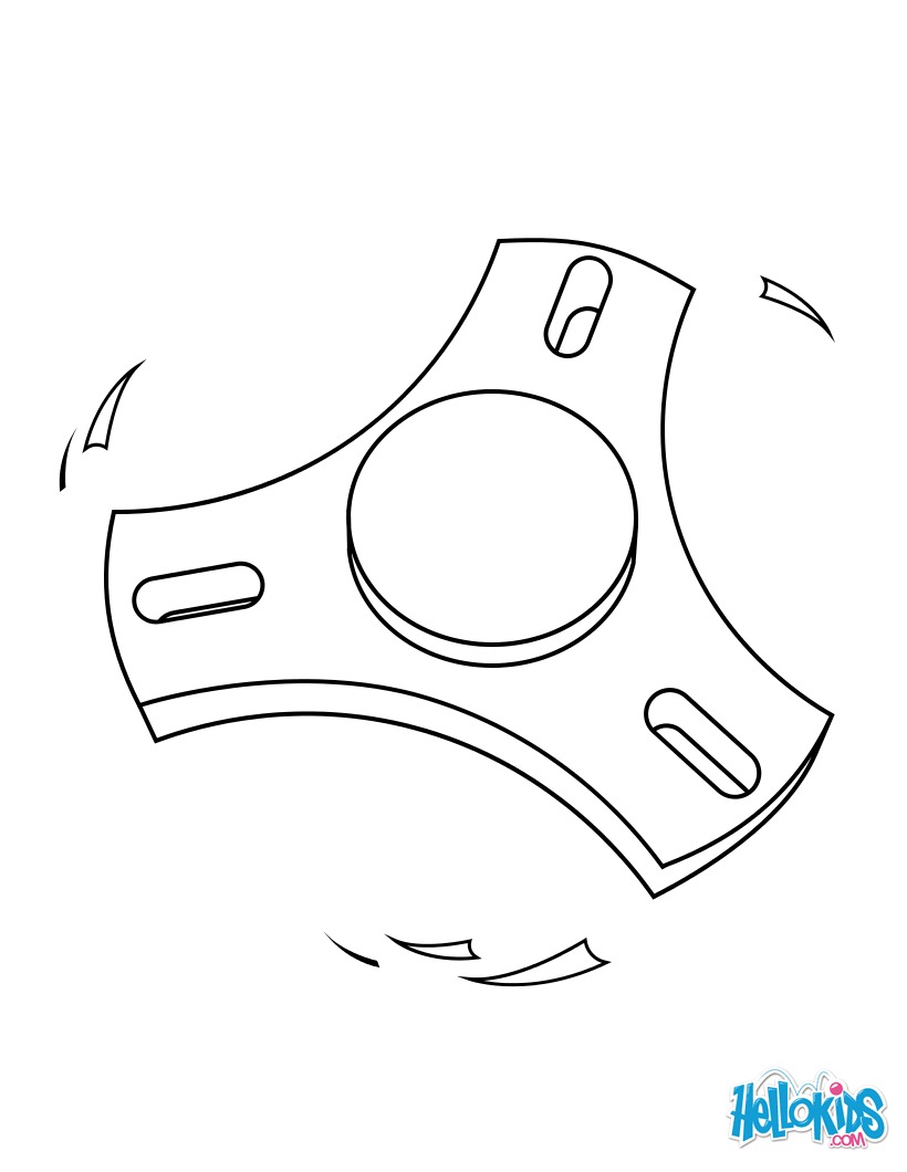 820x1060 Exciting Fidget Spinner Coloring Page Learn Art Finger Pages