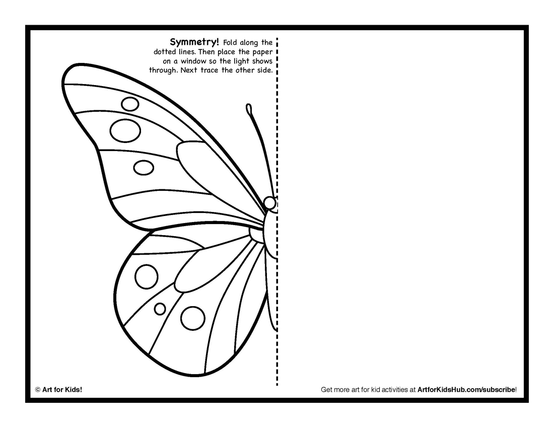 1100x850 Finish The Drawing Symmetry Worksheets