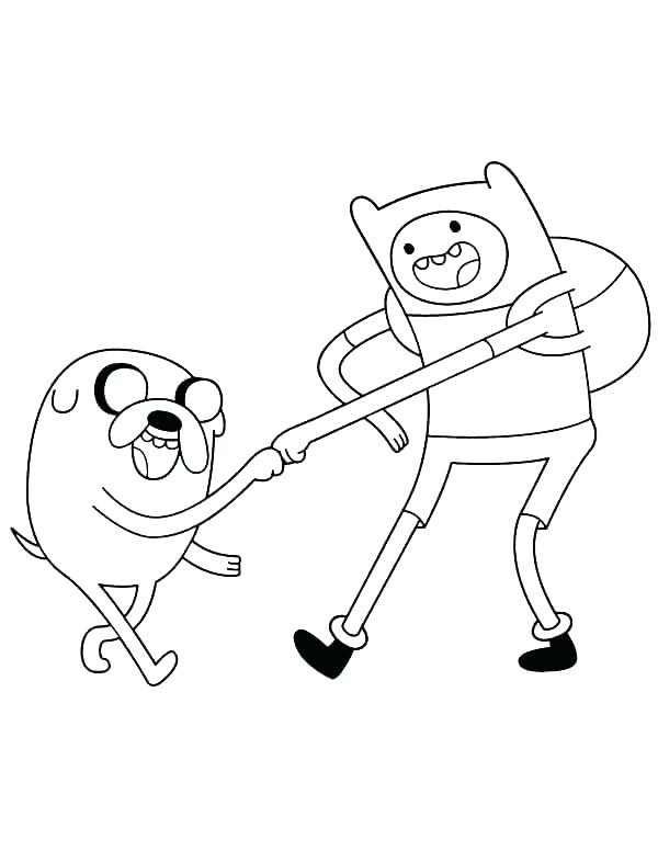 600x776 Finn And Jake Coloring Pages And Finn Jake Coloring Pages