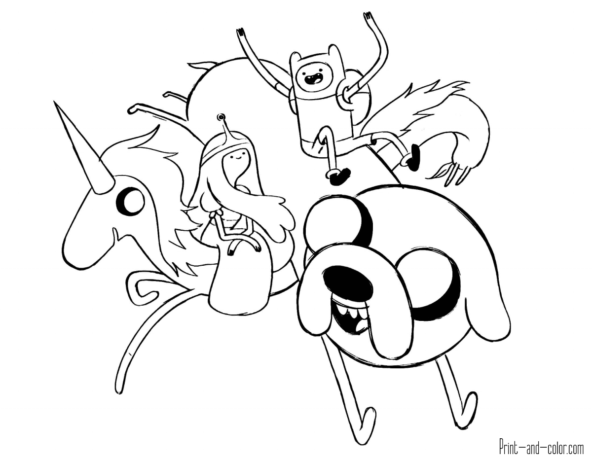 1200x929 Adventure Time Coloring Pages New Cartoon Network Adventure Time