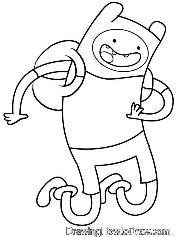 588x792 Fanboy And Chum Chum Coloring Pages Print Out A Finn The Human Boy