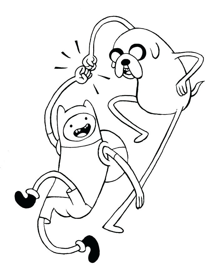 700x889 Finn And Jake Coloring Pages Adventure Time Coloring Pages Finn