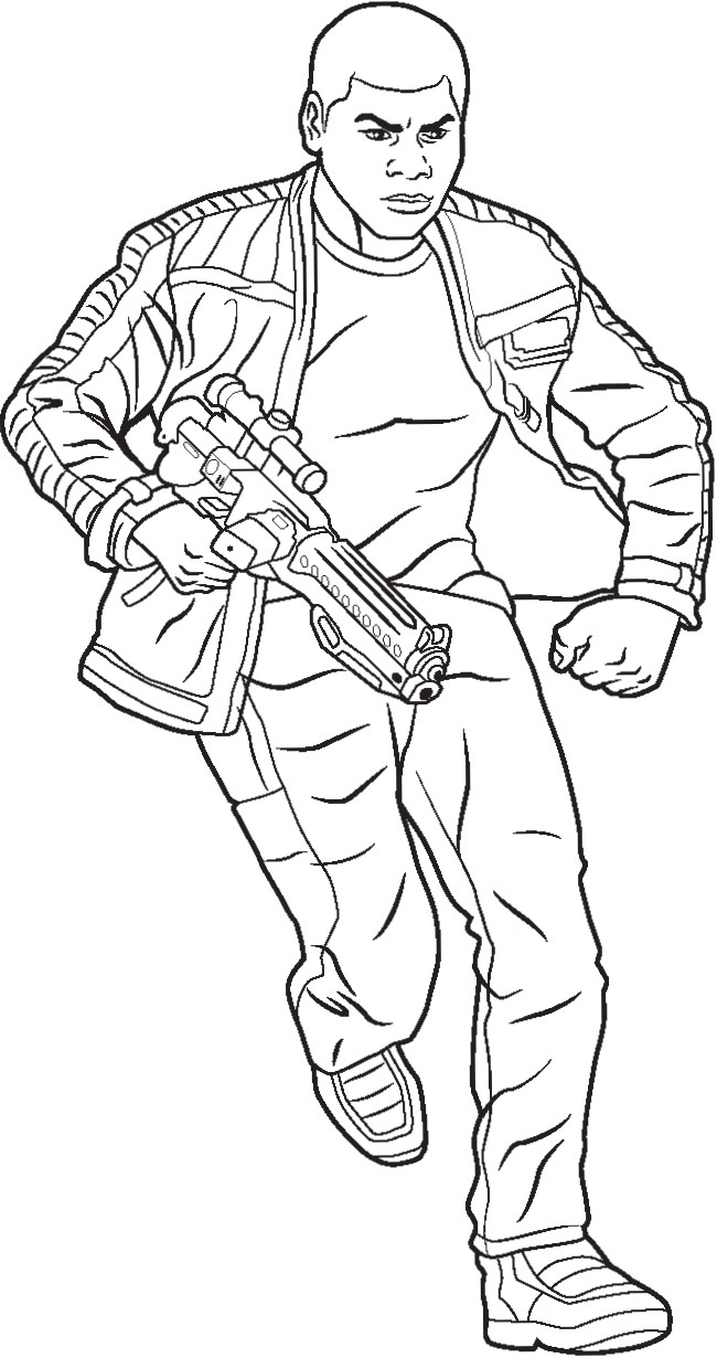 650x1230 Polkadots On Parade Star Wars The Force Awakens Coloring Pages