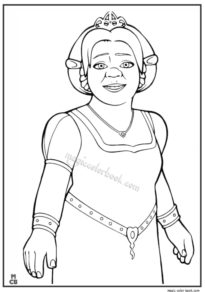 685x975 Shrek Coloring Pages 39