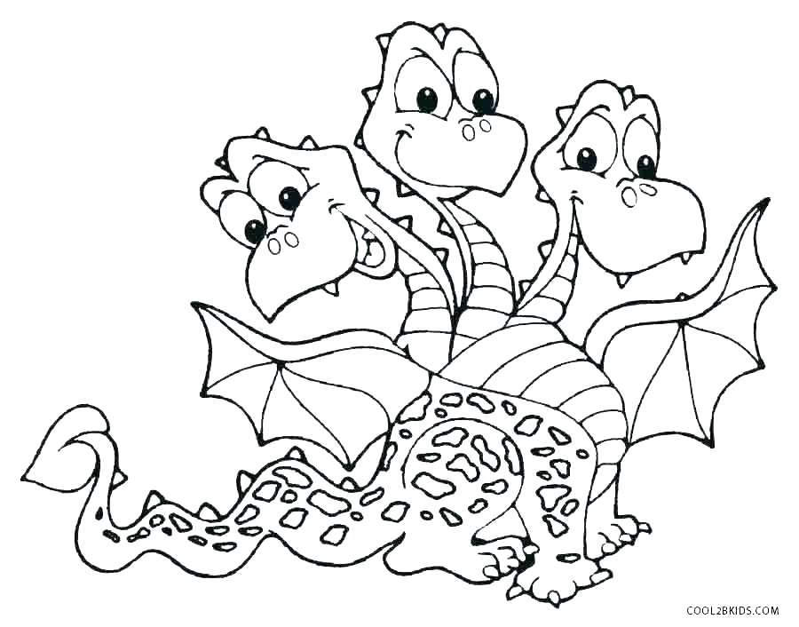 900x706 Fire Breathing Dragon Coloring Pages Fire Breathing Dragon