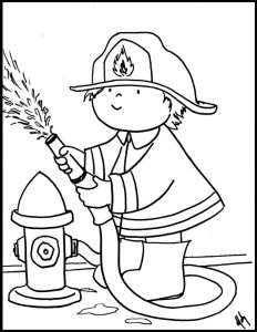 Fire Coloring Pages Printable