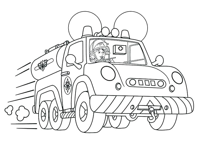 805x575 Fireman Coloring Page Firefighter Coloring Page Firefighter